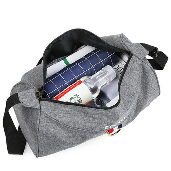 Спортна чанта за фитнес Найлонова водоустойчива раница за пътуване на открито Мъже Жени Фитнес чанта Многофункционална постелка за йога Тренировъчни чанти