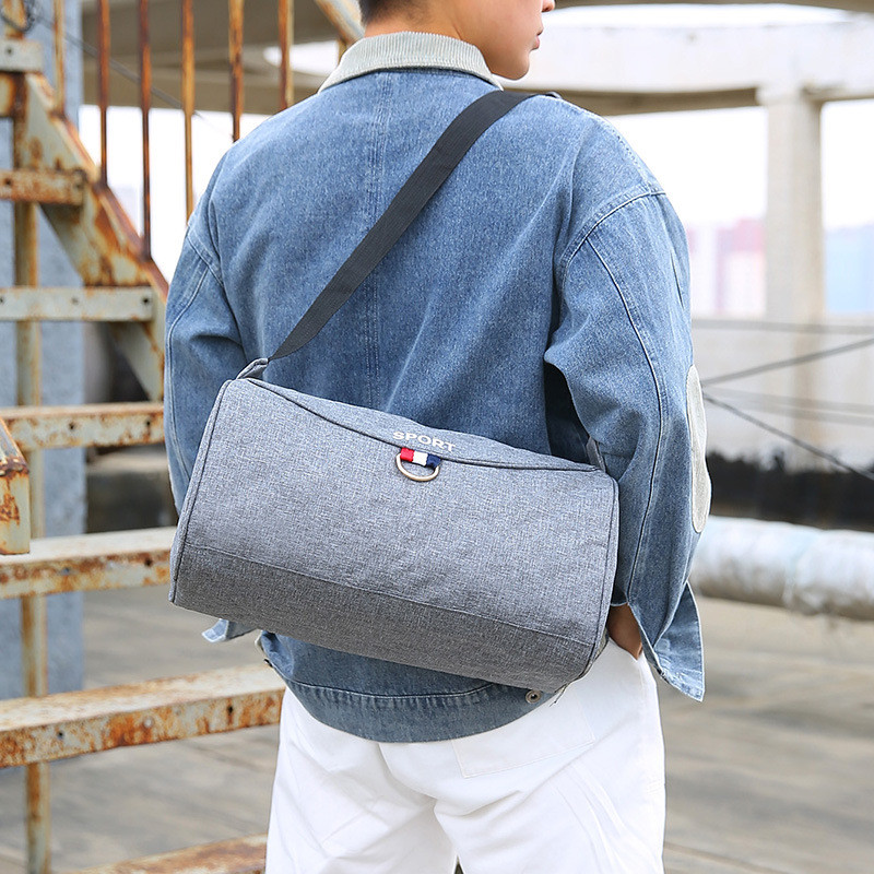 Spordijõusaali kott Nailonist veekindel välireisi seljakott meestele naistele fitnessi käekott Multifunktsionaalne joogamatt treenimiseks kotid