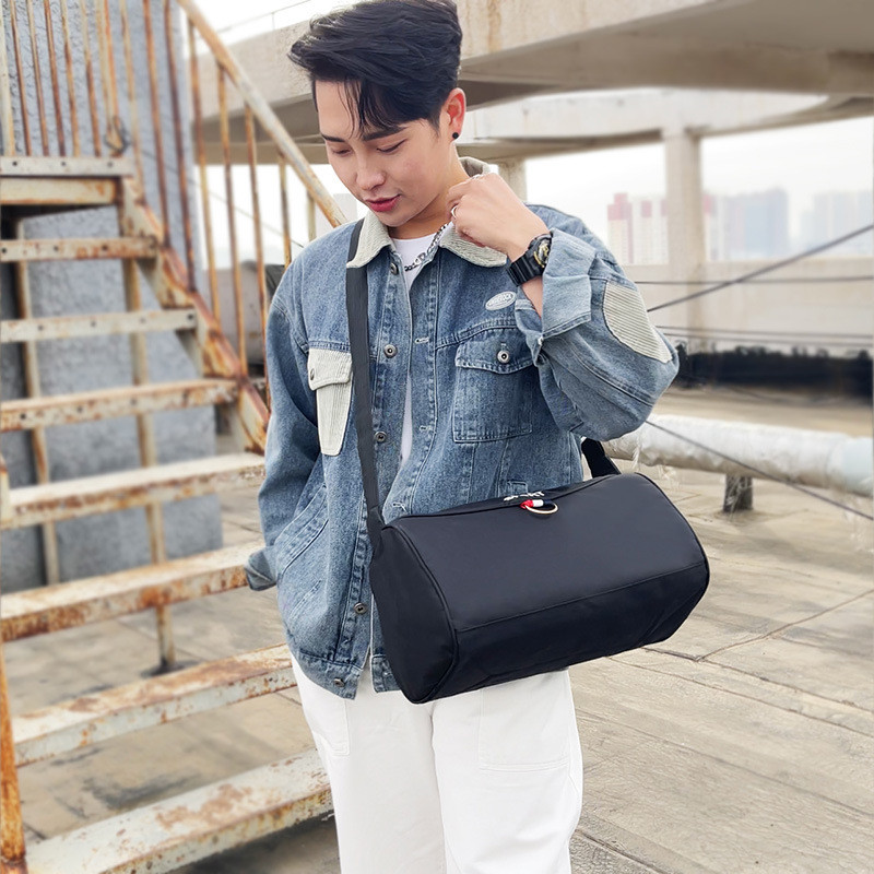 Spordijõusaali kott Nailonist veekindel välireisi seljakott meestele naistele fitnessi käekott Multifunktsionaalne joogamatt treenimiseks kotid