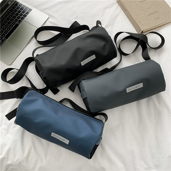 Γυναικεία τσάντα 2022 Trend Cylinder Shoulder Bag Fashion Μεγάλης χωρητικότητας Ελαφριά τσάντα χιαστί με φερμουάρ γυμναστικής γιόγκα για εξωτερικούς χώρους