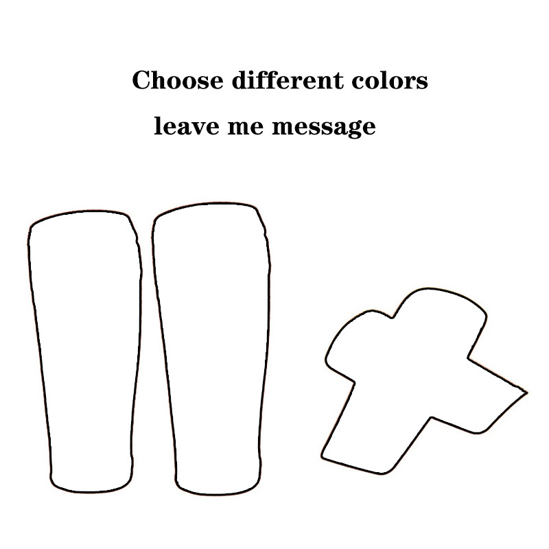 1 set mâneci de protecție pentru tibie cu elasticitate înaltă pentru adulți fotbal, picior de fotbal de dimensiuni plus, tibie fără picioare Echipament de protecție sportivă