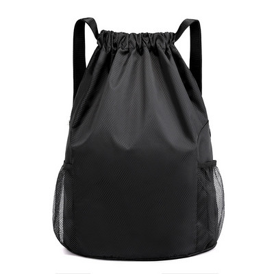 Geantă de sport din nailon pentru femei Fitness, impermeabilă, pentru plajă, rucsacuri de înot, rucsac de gimnastică cu cordon, geantă de yoga pentru fitness pentru femei