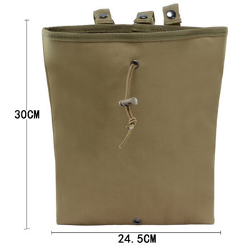 Τσάντα τακτικής ανακύκλωσης Molle αξεσουάρ εξωτερικού χώρου τσάντα μέσης Στρατιωτική αναδιπλούμενη αποθήκευση Τσάντα αξεσουάρ Ανακύκλωση τσάντα μέσης νέα