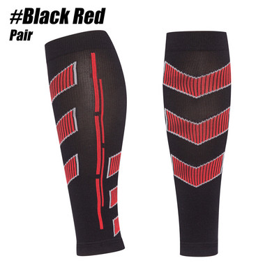 1 pereche de mâneci de compresie pentru gambă bărbați și femei 20-30 mmHg, șosete de compresie pentru tibia pentru vene varicoase mânecă de gambă Nou