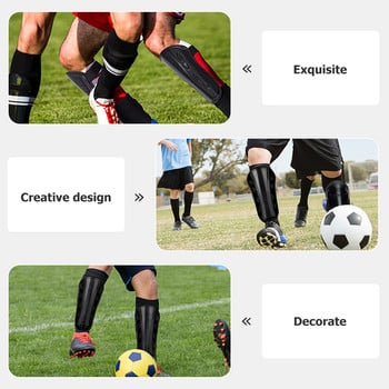 Shin Soccer Guards Guard Teenager Boys Protectors Εξοπλισμός Μαξιλαράκια Προμήθειες Αστραγάλου Δέσιμο Κοριτσιών Ανθεκτικό στη Φθορά Προπόνηση Πρακτική