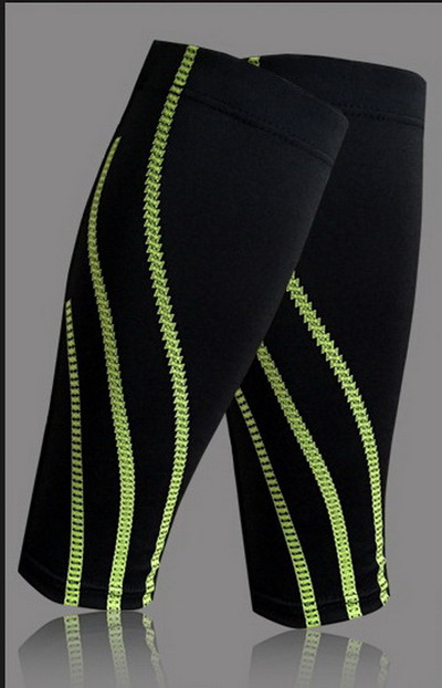 2022 1 pereche Tibie Fotbal Fotbal Protectie Picior Vițel Maneci de compresie Siguranță sportivă Ciclism Alergare Fitness Tibie