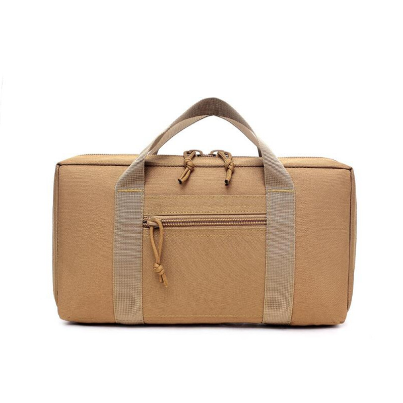 Taktikai fegyvertáska tok pisztoly hordtáska katonai kézifegyvertartó Tartós, párnázott pisztolytartó vadászkiegészítők horgászkészlet Ba