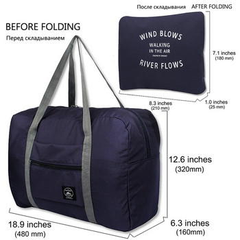 Nylon πτυσσόμενες τσάντες ταξιδιού Unisex Τσάντα μεγάλης χωρητικότητας Αποσκευές Γυναικείες αδιάβροχες τσάντες ανδρικές τσάντες ταξιδιού Δωρεάν αποστολή Hot έκπτωση