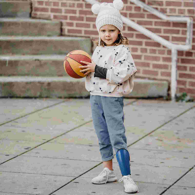 Lábszárvédők futball térdvédők futball vádli gyerek felszerelések ifjúsági protektorok támasztó ujjak, légáteresztő lábvédő bokaszerszámok gyerekeknek