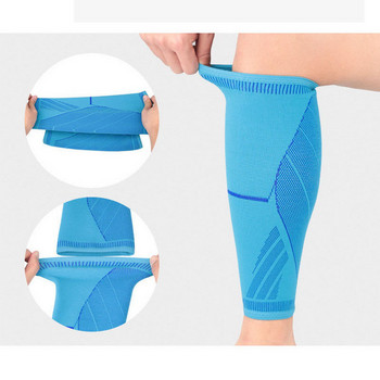 Еластични трикотажни спортни компресионни ръкави за крака Тенис Бягане облекчава мускулни болки Протектор за топли крака Баскетбол Фитнес