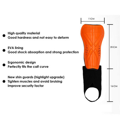 Labdarúgás lábszárvédő Professzionális sport Foci lábszárvédő Hard Shell futballedzés Védőfelszerelés Futballkellékek