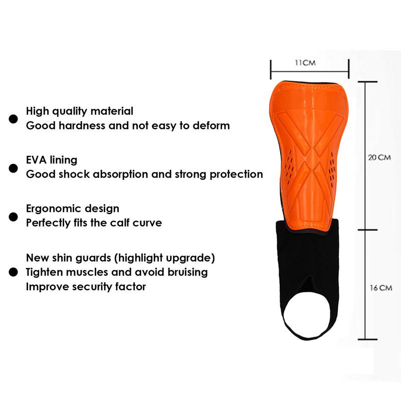 Labdarúgás lábszárvédő Professzionális sport Foci lábszárvédő Hard Shell futballedzés Védőfelszerelés Futballkellékek