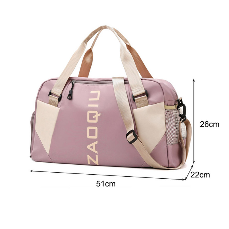 Naiste kuivmärjalt eralduskotid Suure mahutavusega Oxfordi spordikäekott Veekindel multifunktsionaalne kulumiskindel reisiujumiseks