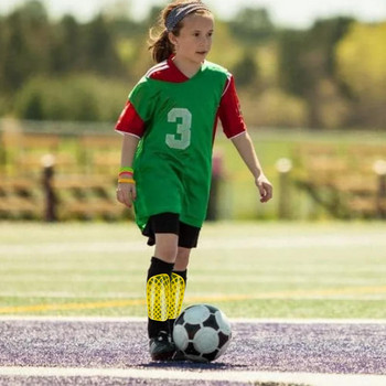 Soccer Shin Guards Protective Gear Εξοπλισμός ποδοσφαίρου Καλύτερος αθλητικός εξοπλισμός για αγόρια κορίτσια Παιδιά Έφηβοι