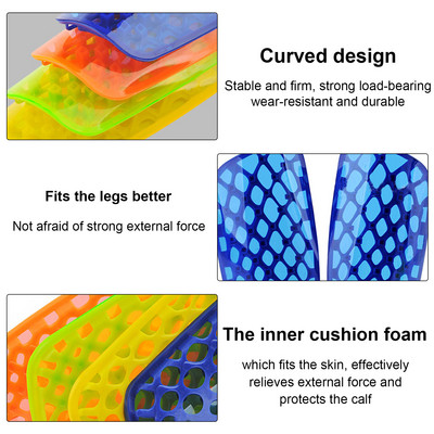 Tibie de fotbal Echipament de protectie Echipament de fotbal Cel mai bun echipament de sport pentru baieti fete copii adolescenti