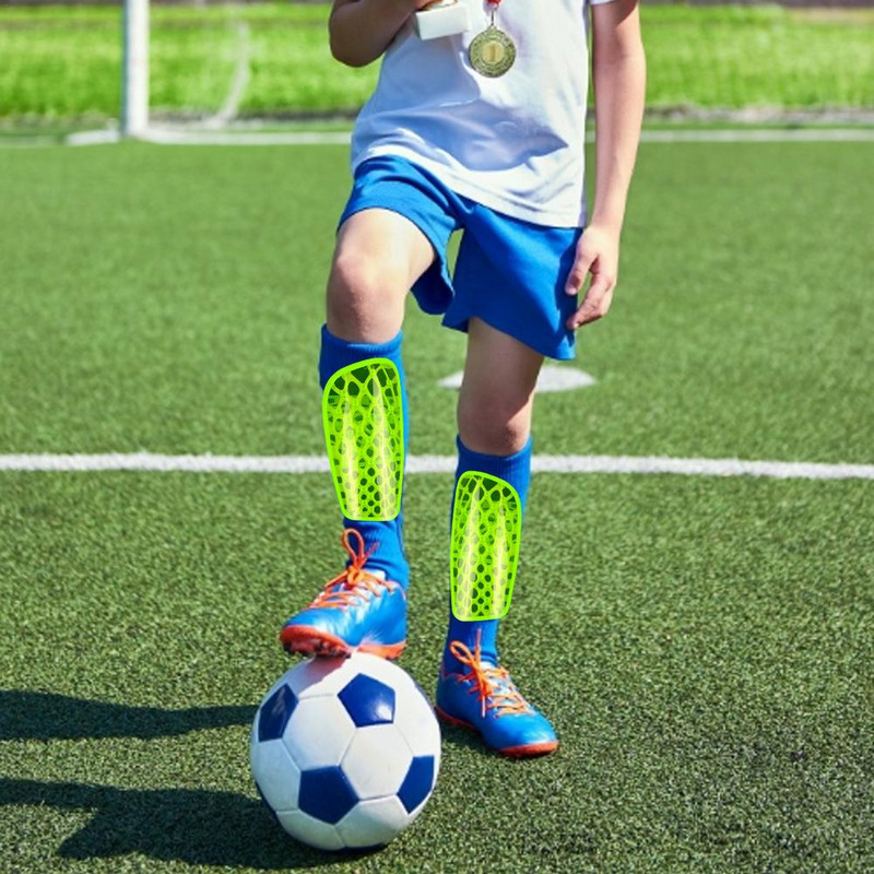 Tibie de fotbal Echipament de protectie Echipament de fotbal Cel mai bun echipament de sport pentru baieti fete copii adolescenti