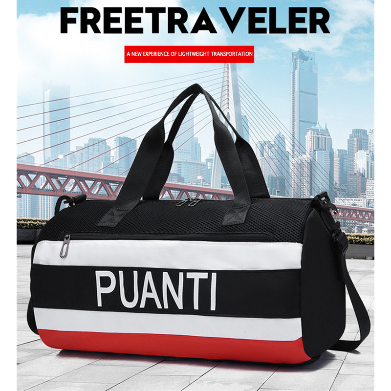 Genți Oxford de separare uscată umedă Rucsac sport de capacitate mare cu compartiment pentru încălțăminte Multifuncțional rezistent la uzură pentru bărbați și femei