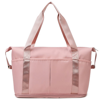 Naiste jooga spordiseljakott veekindel Oxfordi treeningkott Multifunktsionaalne kulumiskindel lukuga reisiujumiseks