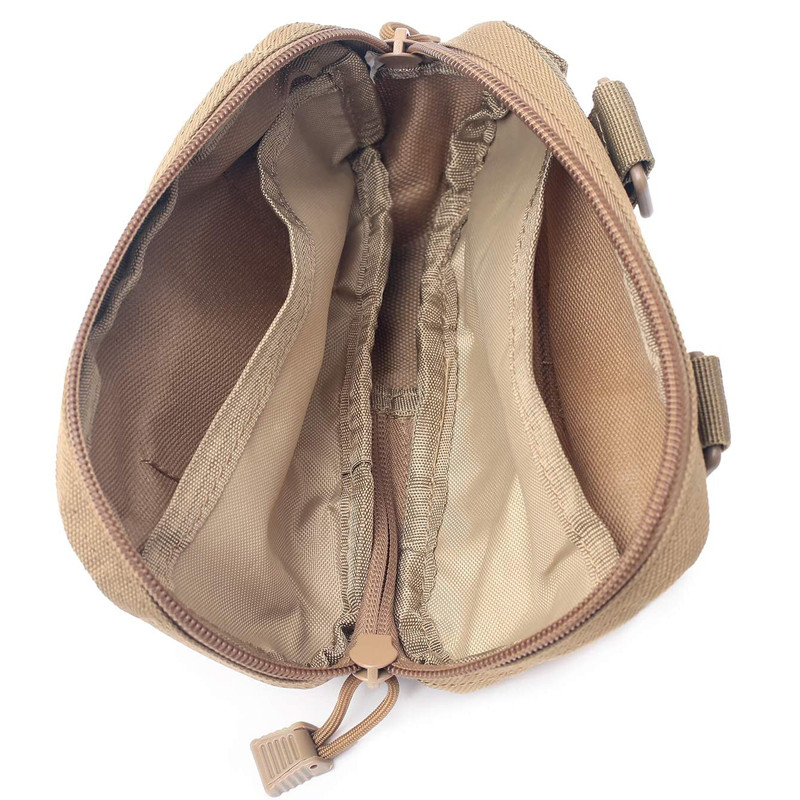 Husă tactică, compactă, impermeabilă, Molle EDC, husă de utilitate, geantă de talie, cu curea de umăr reglabilă, geantă pentru consumabile medicale militare