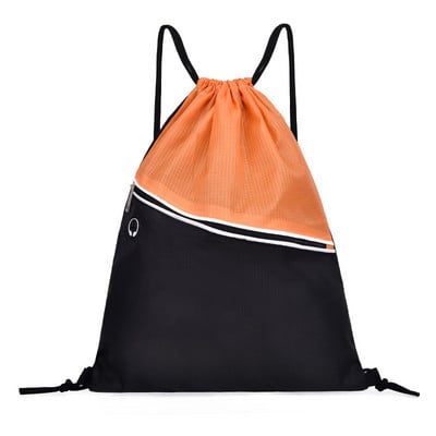 YIXIAO Sporturi în aer liber Rucsac de baschet cu șnur Genți de antrenament pentru depozitarea mingii Rucsacuri casual Fotbal Fotbal Geantă de fitness