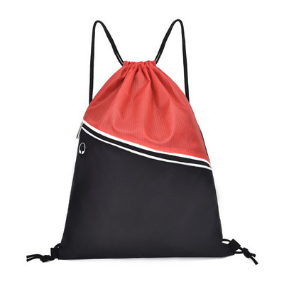 YIXIAO Sporturi în aer liber Rucsac de baschet cu șnur Genți de antrenament pentru depozitarea mingii Rucsacuri casual Fotbal Fotbal Geantă de fitness