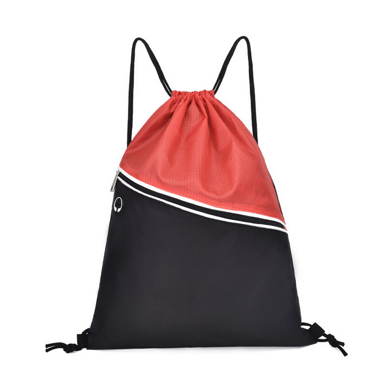 YIXIAO Sporturi în aer liber Rucsac de baschet cu șnur Genți de antrenament pentru depozitarea mingii Rucsacuri casual Fotbal Fotbal Geantă de fitness
