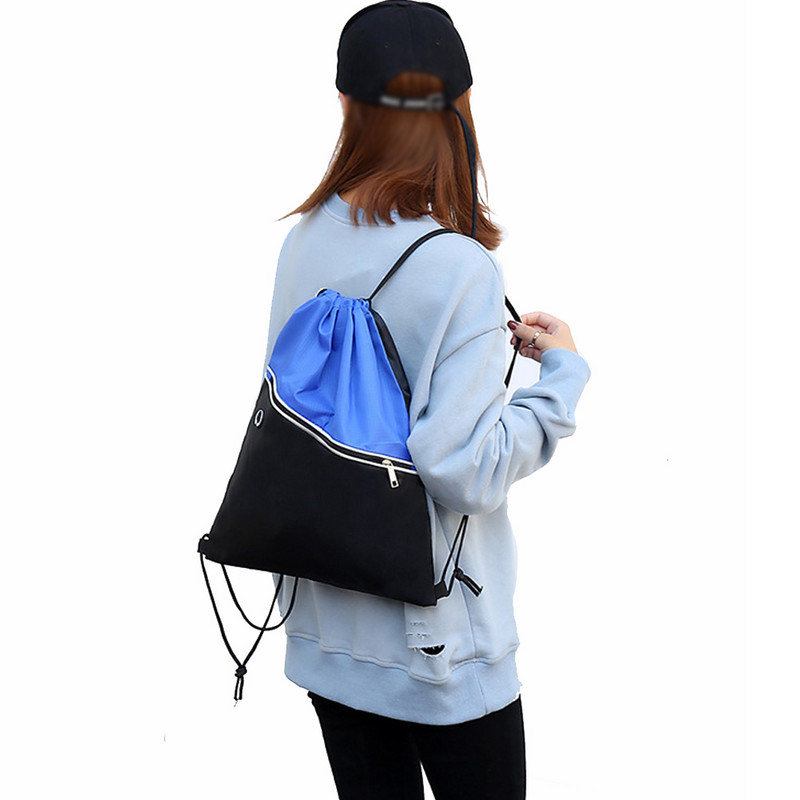 YIXIAO Sporturi în aer liber Rucsac de baschet cu șnur Genți de antrenament pentru depozitarea mingii Rucsacuri casual Fotbal Fotbal Geantă de fitness