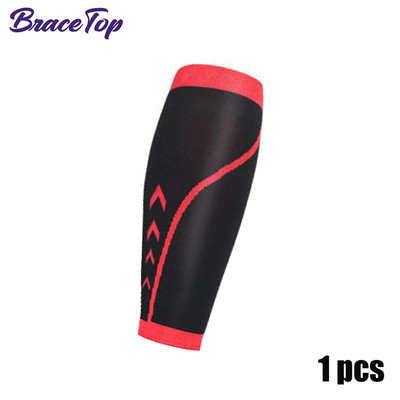 Sport profesional tricotat vițel mâneci de compresie pentru tibie mâneci pentru picior genunchi brete Suport pentru gambe pentru alergare antrenament ciclism