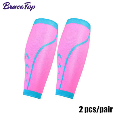 Sport profesional tricotat vițel mâneci de compresie pentru tibie mâneci pentru picior genunchi brete Suport pentru gambe pentru alergare antrenament ciclism