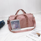 2022 Νέα τσάντα ταξιδιού, αδιάβροχη νάιλον γυναικεία τσάντα γυμναστικής, πτυσσόμενη αθλητική τσάντα μεγάλης χωρητικότητας ΚΟΥΤΙ αποθήκευσης παπουτσιών