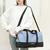 Vízálló száraz nedves elválasztó táskák nagy kapacitású jóga sport hátizsák cipőrekesszel, többfunkciós utazási úszáshoz