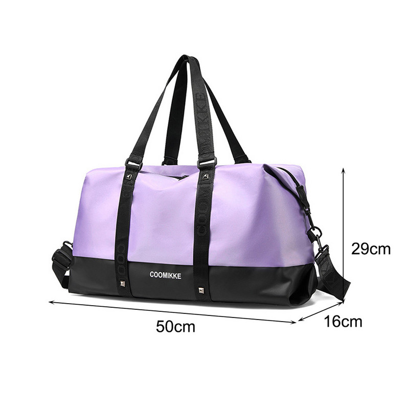 Vízálló száraz nedves elválasztó táskák nagy kapacitású jóga sport hátizsák cipőrekesszel, többfunkciós utazási úszáshoz