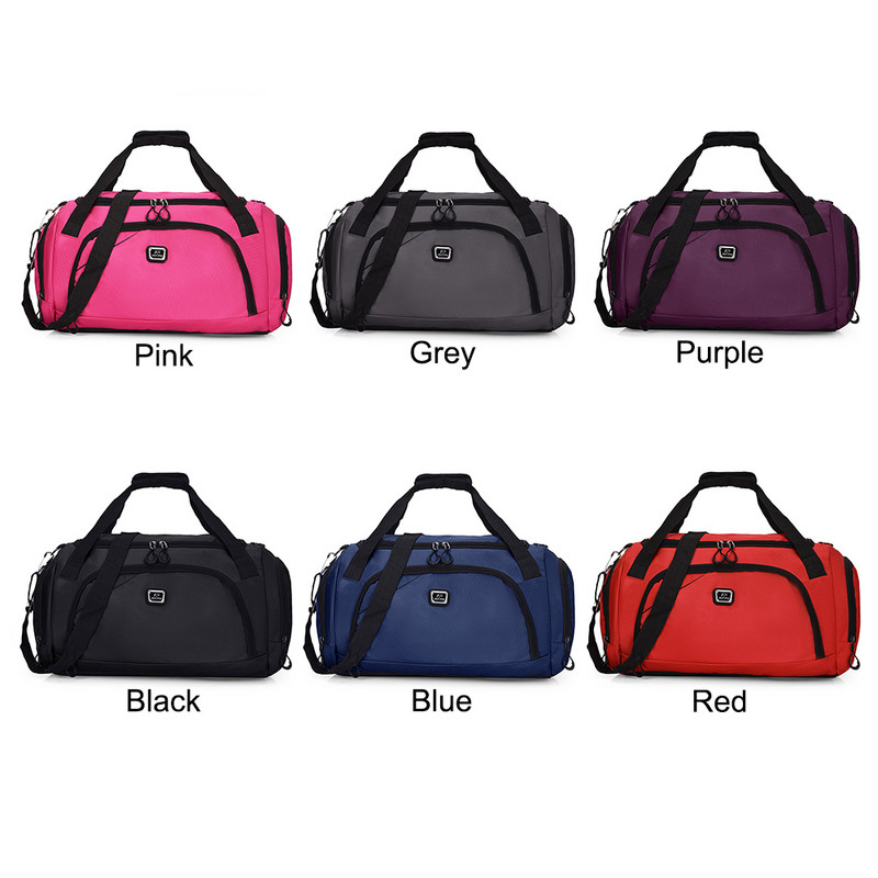 Poliészter száraz nedves elválasztó táskák nagy kapacitású sport hátizsák pénztárca cipőrekesszel, többfunkciós utazási úszáshoz