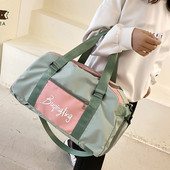 Rucsac sport Oxford Geanta de antrenament de capacitate mare Curea de umar multifunctionala rezistenta la apa pentru barbati femei