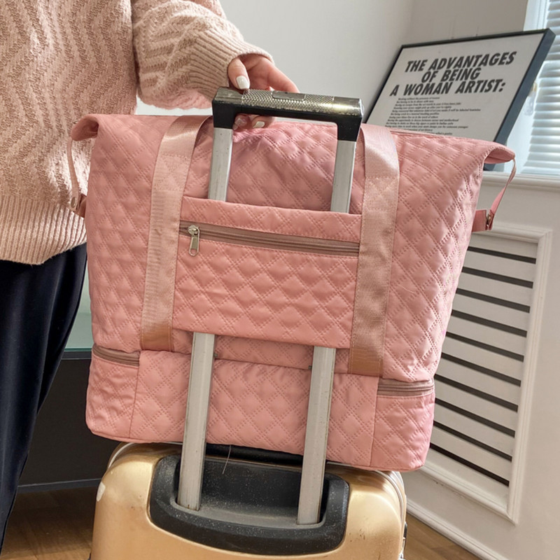 Rhombic Lattice reisikott Suure mahutavusega kokkupandav treeningkott koos kingakambriga Oxford ujumiseks matkalaagriks