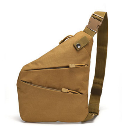 Αντικλεπτικές τσάντες στήθους ανδρικές αριστερές νάιλον τσάντες ώμου Tactical Condition Storage