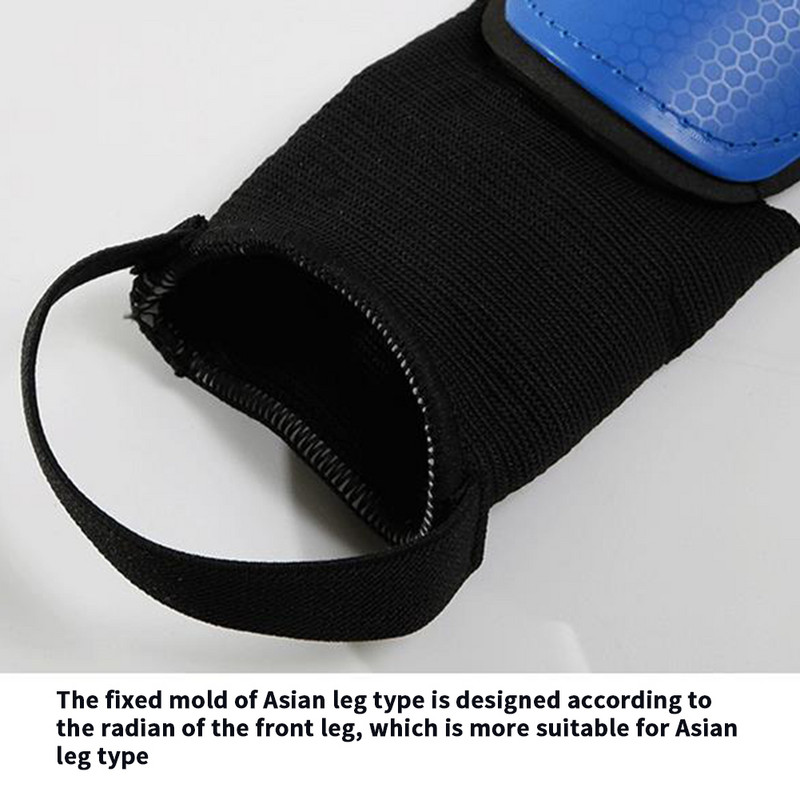 Tibie pentru fotbal cu suport pentru glezne Rezistent la impact Protectie pentru tibie pentru fotbal Banda elastică de legare Previne rănirea pentru sporturile în aer liber