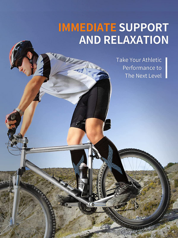 1 paariline säärevarrukas naistele ja meestele, jalgade kompressioonvarrukas jooksmiseks, rattasõiduks, sääreluu tugi treenimiseks