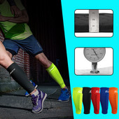 1 pár labdarúgás lábszárvédők védő kompressziós kosárlabda láb lábszár ujjak kerékpározás lábmelegítők sportbiztonság egyéni logó