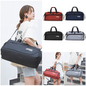 Száraz nedves elválasztó táskák Vízálló, nagy kapacitású fitnesz edzőtáska cipőrekesszel Kopásálló kültéri futballhoz