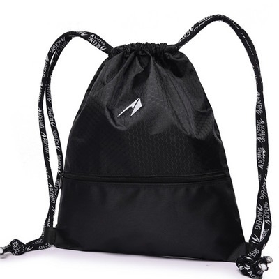 Hordozható futball hátizsák Masszív, nagy kapacitású kültéri húzózsinóros sporttáska edzőtermi táskákhoz Sport fitnesz utazási jógatáskák