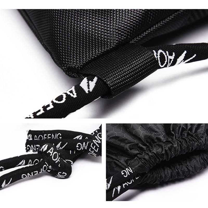 Hordozható futball hátizsák Masszív, nagy kapacitású kültéri húzózsinóros sporttáska edzőtermi táskákhoz Sport fitnesz utazási jógatáskák