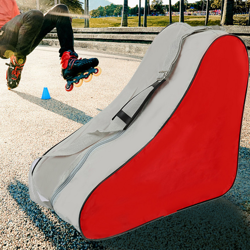 Patvarus riedučių batų laikymo krepšys Oksfordo riedučių batų nešiojamų rankinių dėklas 43 * 20 * 38 cm nešiojamas pečių krepšys