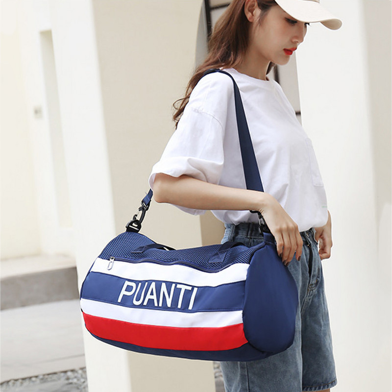 Oxford Dry Wet Eralduskotid Suure mahutavusega Fitness Treeningu kott Veekindel kingapesaga Kulumiskindel meestele Naistele