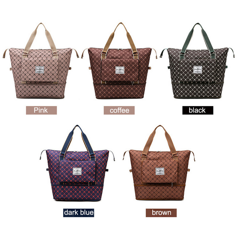 Fitness edzőtáska nagy kapacitású sporttáska, összecsukható nedves száraz elválasztó vízálló többfunkciós úszáshoz, túrázáshoz kempingezéshez