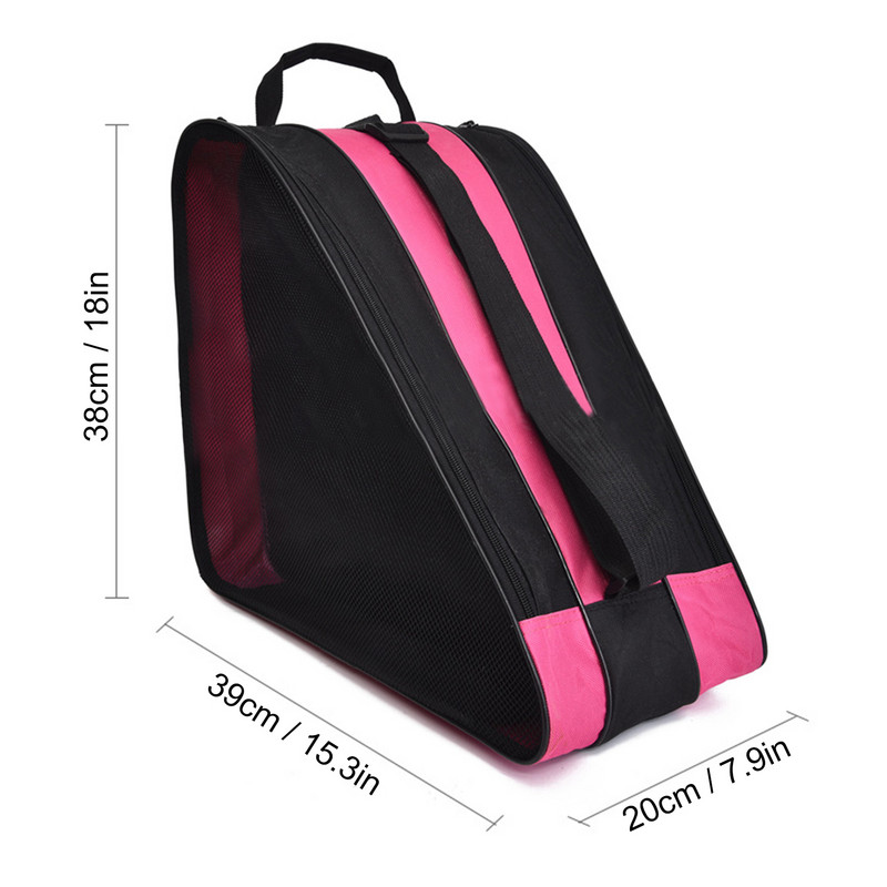 Kaasaskantavad laste rulluisud, paksendatud ühe/kahe õlaga seljakott välispordi hoiustamiskottide jalatsite kollektsioon Vastupidav