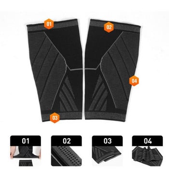 Shin Guard Brace Strap Nylon Orthotics Αρθρώσεις Υποστήριξη Μηνίσκου Συμπίεση Προστασία Αθλητικά Αξεσουάρ Αρθρίτιδα Κνήμες Επιγονατίδες Γόνατο