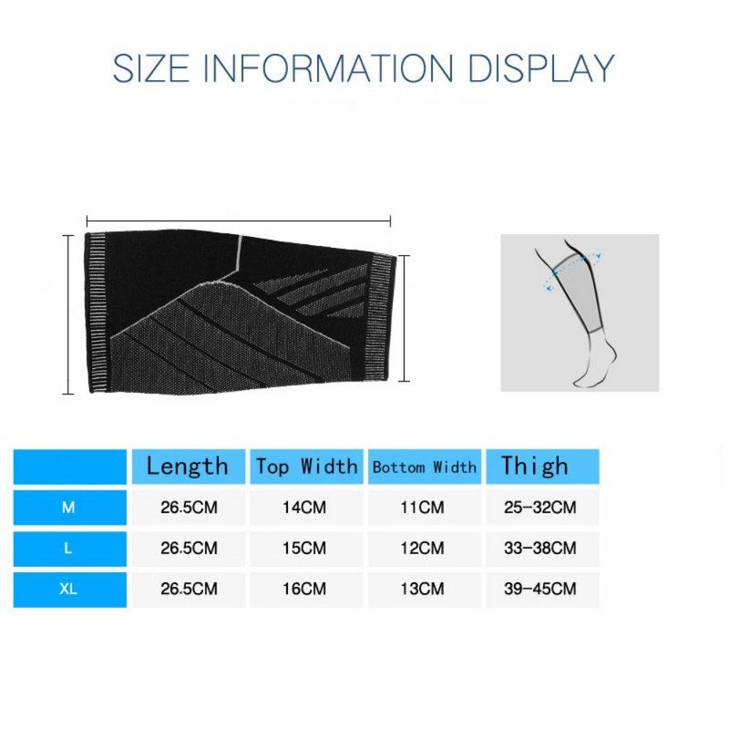 Apakšstilba aizsargs Brace Strap Neilons Orthotics Locītavu Atbalsts Menisks Kompresijas Aizsardzība Sporta Aksesuāri Artrīta Apakšstilba spilventiņi ceļgaliem