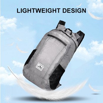 10L-20L Лека преносима сгъваема водоустойчива раница Сгъваема чанта Свръхлека външна опаковка за жени Мъже Пътуване Туризъм