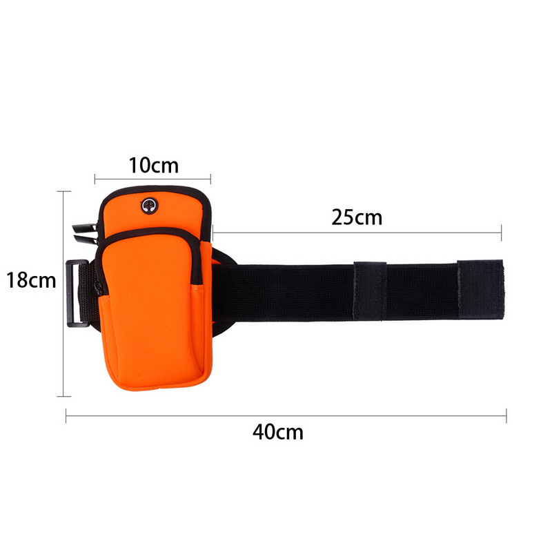 Spordikäepaela kotikomplekt Käepael Universaalne veekindel kaasaskantav treeningstatiiv Telefoni välistingimustes kasutatav sporditelefoni käekott